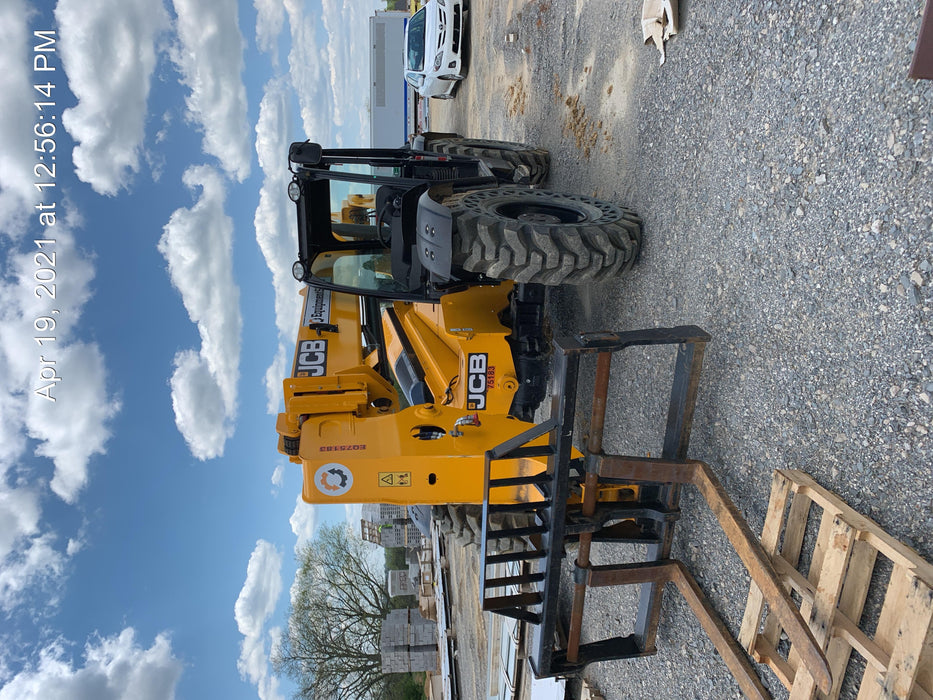 2020 JCB 509-42 Canopy, Solid Tires, Work Lights, Beacon, Aux Hydraulics, Back up Alarm, Lifting Eye, ES Decals