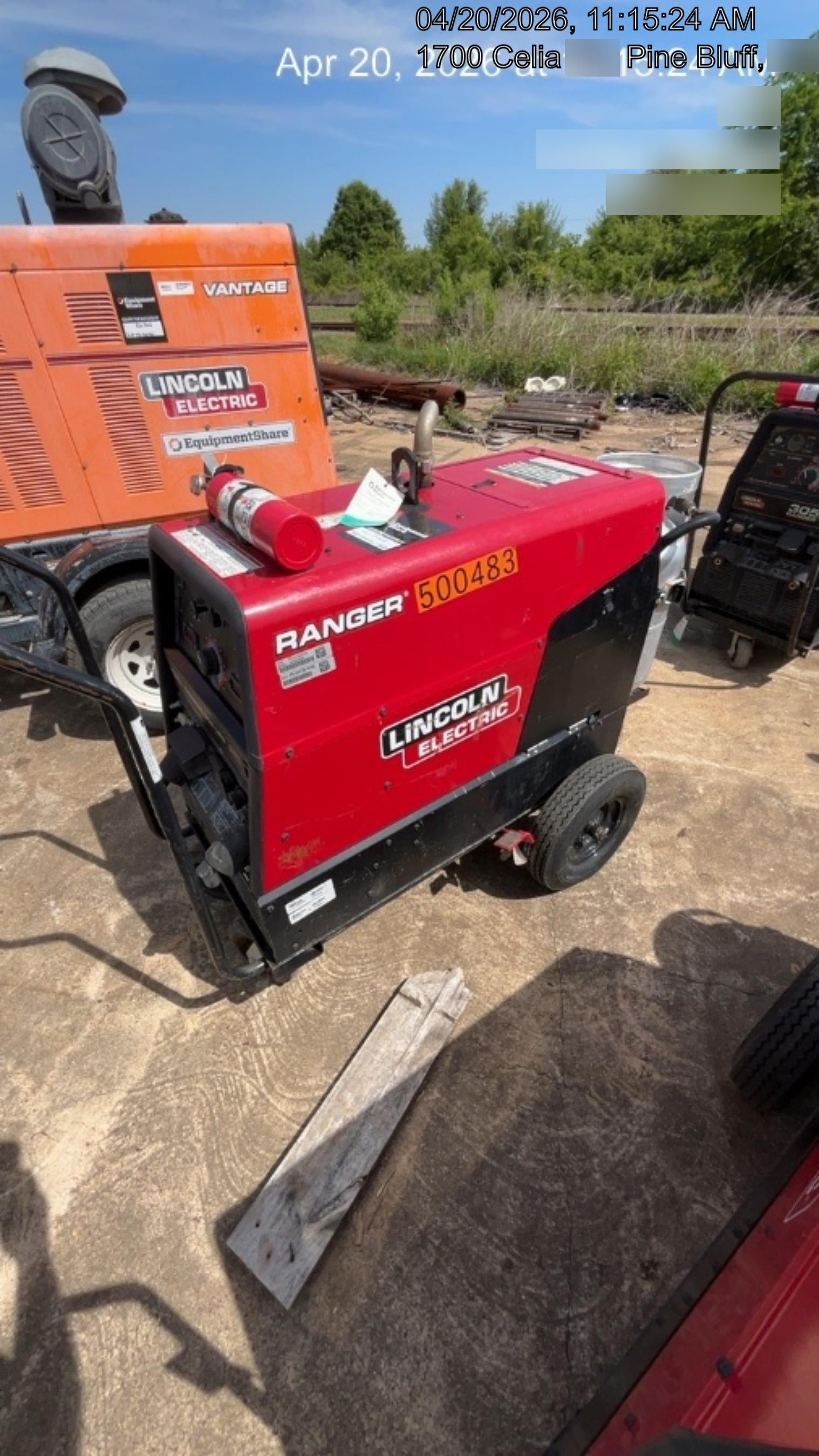 2025 LINCOLN ELECTRIC Ranger 305 LPG