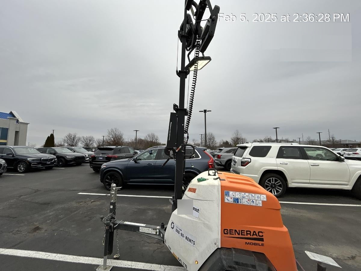 2024 Generac MLT2 Diesel, Flex Switch 120V Input, Powerzone Controller, 
(4) 320W LED Lights, 4kW Generator, 39.9 Gal Fuel Tank, 2" Ball, T3