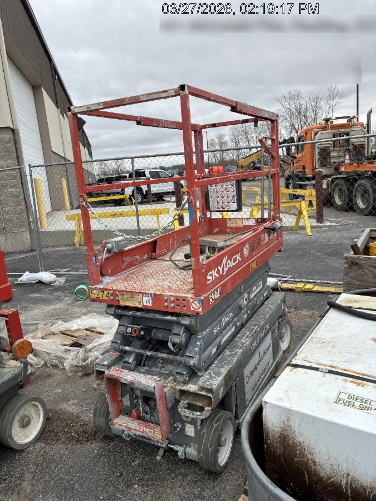 2017 Skyjack SJIII-3219 Skyjack SJIII-3219 Scissor Lift