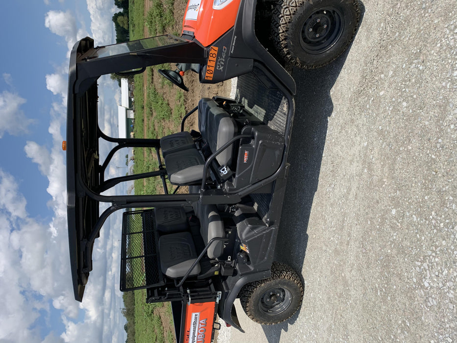 Kubota RTV-X1140W-H 4WD, LED Strobe, Windshield Acrylic Clear, Plastic Canopy, Wire Harness Kit, Backup Alarm
