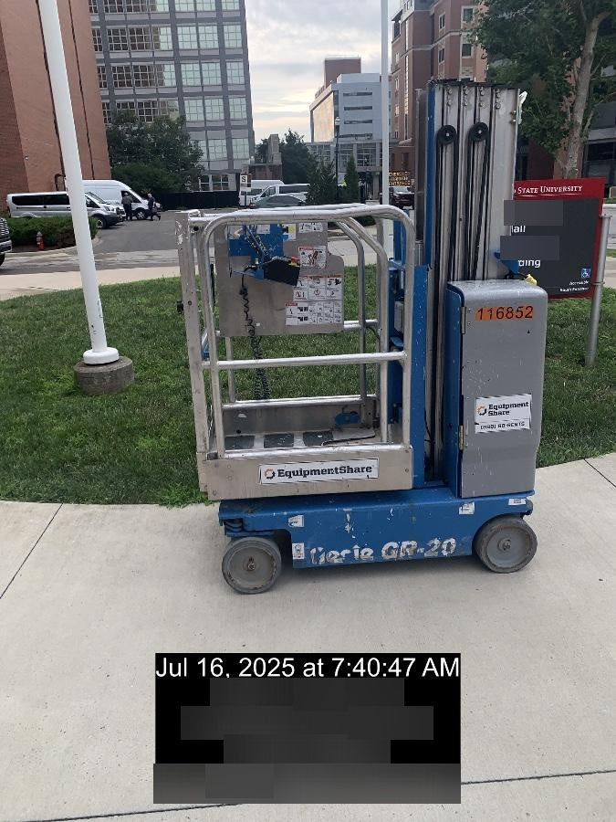2020 GENIE GR-20