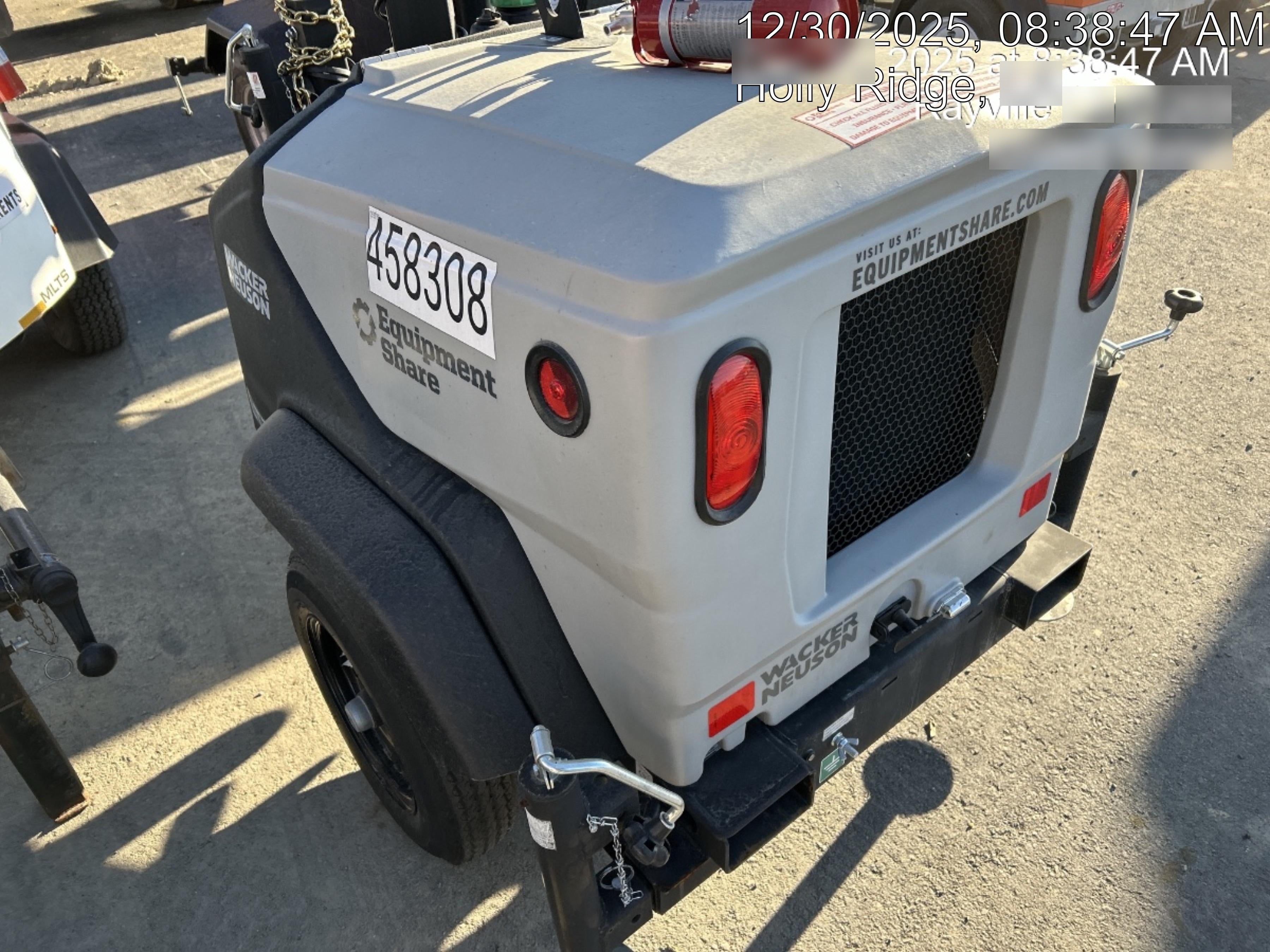 2024 Wacker Neuson LTT4 Diesel, Kohler KDW702, Deep Sea Controller, Auto Start, LED 320W, Bypass Outlet, T3