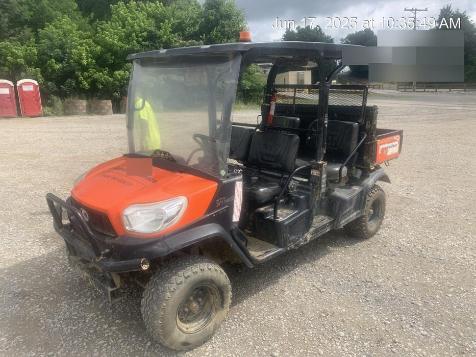 2021 Kubota RTV-X1140W-H Plastic Canopy, Windshield Acrylic Clear, LED Strobe Light, Wire Harness Kit, Back up Alarm