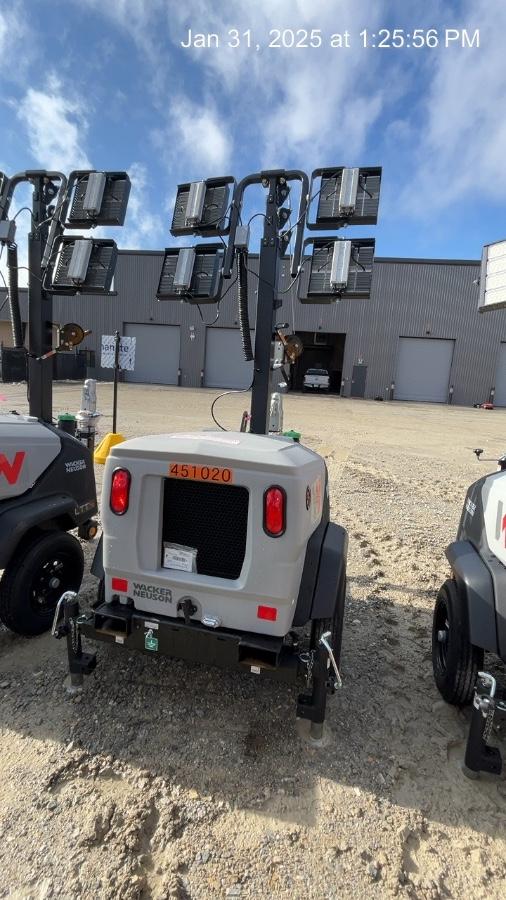 2024 Wacker Neuson LTT4 Diesel, Kohler KDW702, Deep Sea Controller, Auto Start, LED 320W, Bypass Outlet, T3