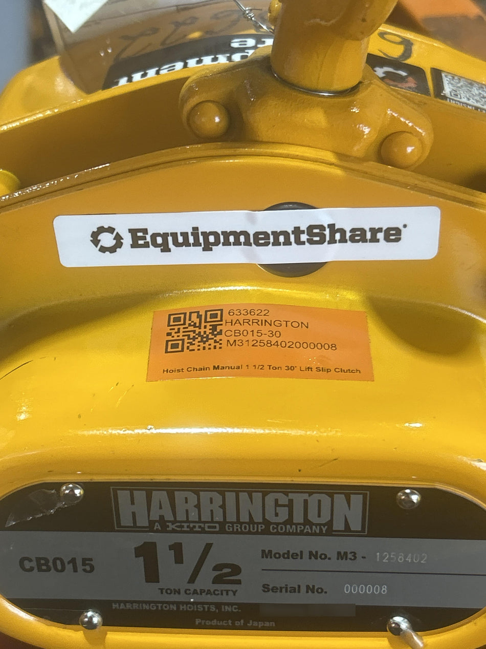 2026 HARRINGTON CB015-30
