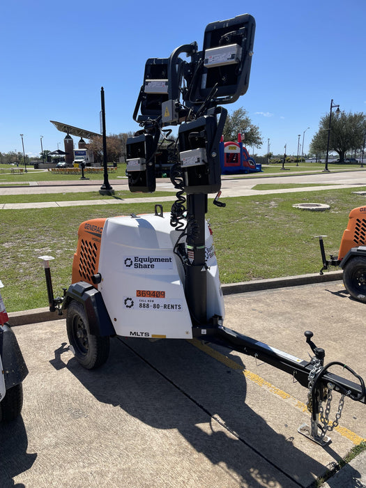 2023 Generac MLT2 Diesel, Flex Switch 120V Input, Powerzone Controller, 
(4) 320W LED Lights, 4kW Generator, 39.9 Gal Fuel Tank, 2" Ball, T3