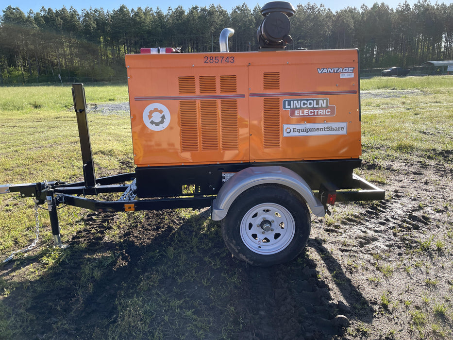 2022 Lincoln Electric Vantage 549X Crosslink Technology, Trailer Mounted, ES Decals, T3