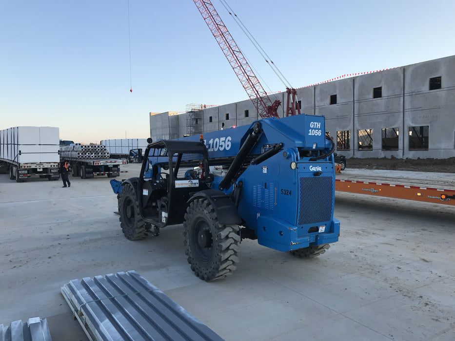 2017 Genie GTH-1056 Genie GTH1056, Solid Tires, 60" carriage, Open ROPS