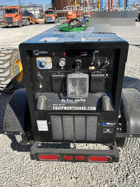 2025 MILLER ELECTRIC BIG BLUE 400