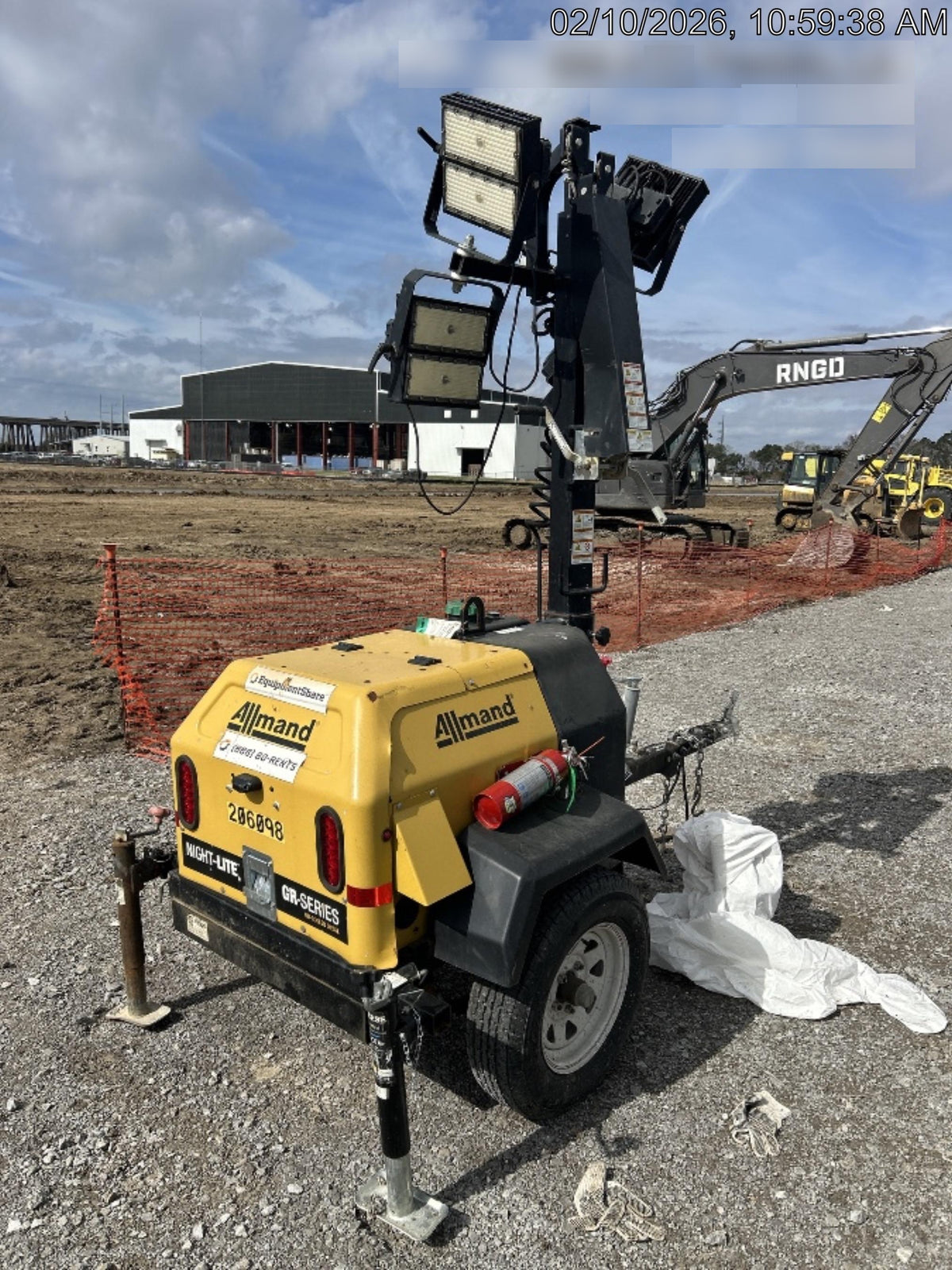 2023 Generac MLT2 Diesel, Flex Switch 120V Input, Powerzone Controller, 
(4) 320W LED Lights, 4kW Generator, 39.9 Gal Fuel Tank, 2" Ball, T3