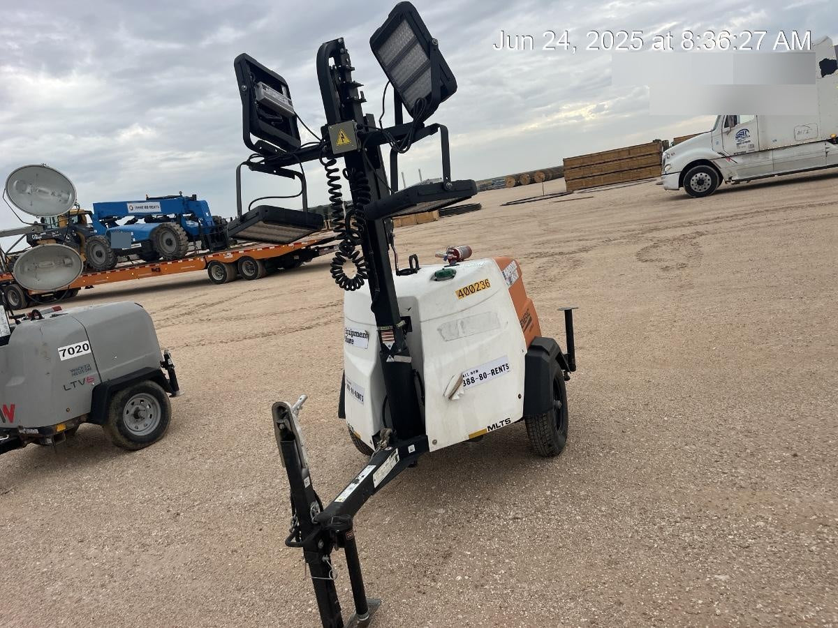 2024 Generac MLT2 Diesel, Flex Switch 120V Input, Powerzone Controller, 
(4) 320W LED Lights, 4kW Generator, 39.9 Gal Fuel Tank, 2" Ball, T3
