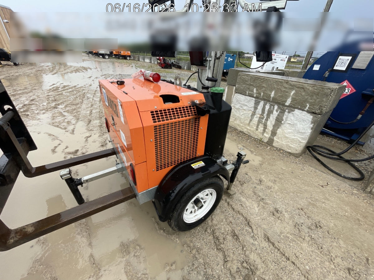 2023 Wanco WLTT-4MM4K Diesel, Deep Sea Controller, Shore Power Plug, Auto Start, (4) 350W LED Floodlights, 4kW Generator, 60 Gal Fuel Tank, 2" Ball, T3