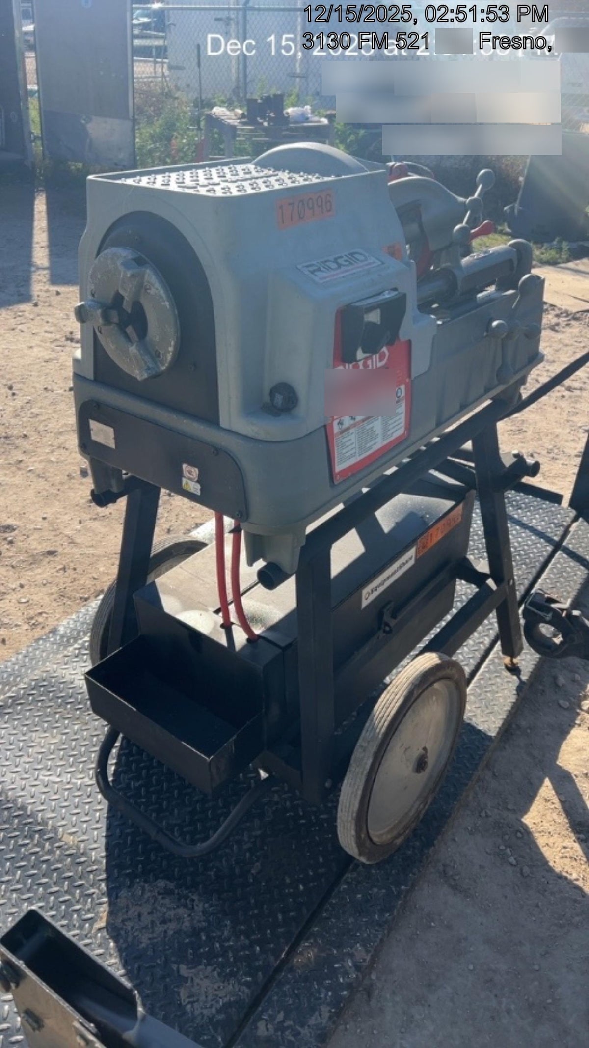 2021 RIDGID 535