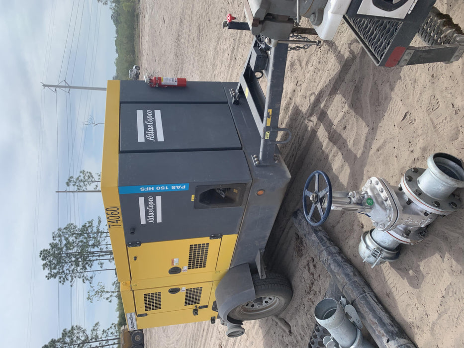 2020 ATLAS COPCO PAS 150 HF CS Enclosed