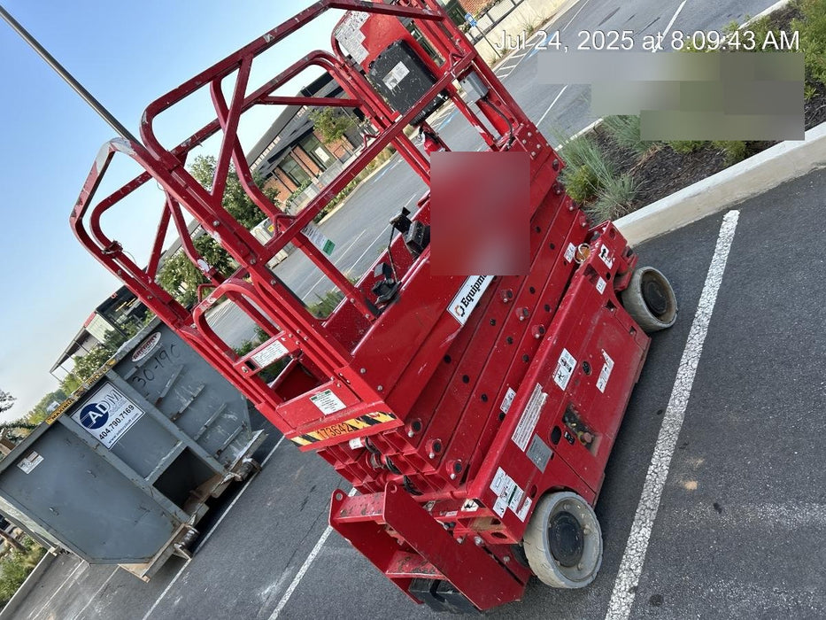 2021 Lgmg AS1932E Electric Drive, Solid Non Marking Tires, Dual Beacons