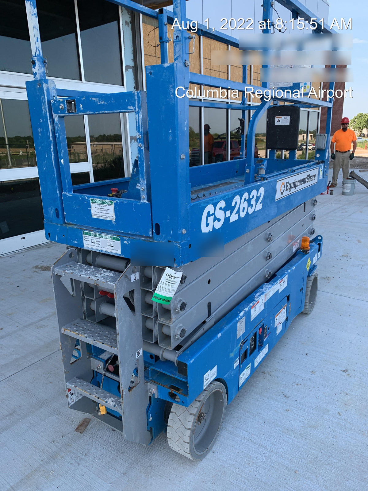 2019 Genie GS-2632 Folding Rails, Swing Gate, EE Rated