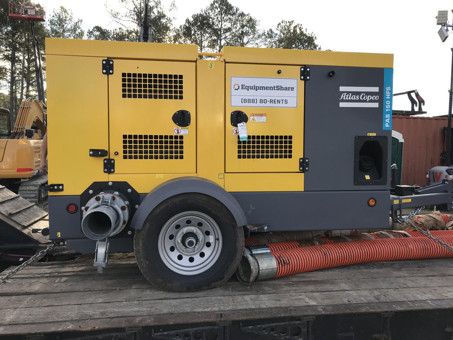 2020 ATLAS COPCO PAS 150 HF CS Enclosed