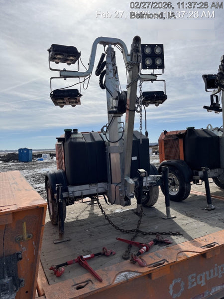 2024 Wanco WLTT-4MM4K Diesel, Deep Sea Controller, Shore Power Plug, Auto Start, (4) 350W LED Floodlights, 4kW Generator, 60 Gal Fuel Tank, 2" Ball, T3
