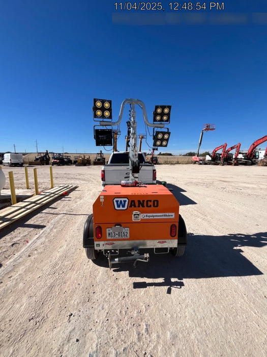 2024 Wanco WLTT-4MM4K Diesel, Deep Sea Controller, Shore Power Plug, Auto Start, (4) 350W LED Floodlights, 4kW Generator, 60 Gal Fuel Tank, 2" Ball, T3