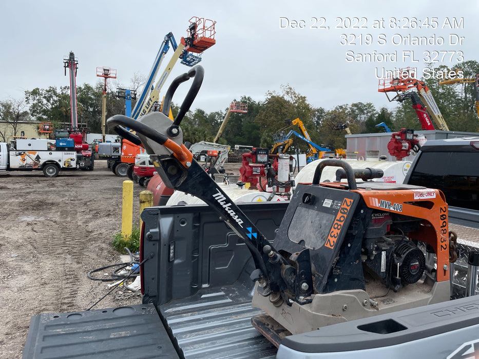 2022 Multiquip MVH408GH Reversible Plate Compactor, Gas