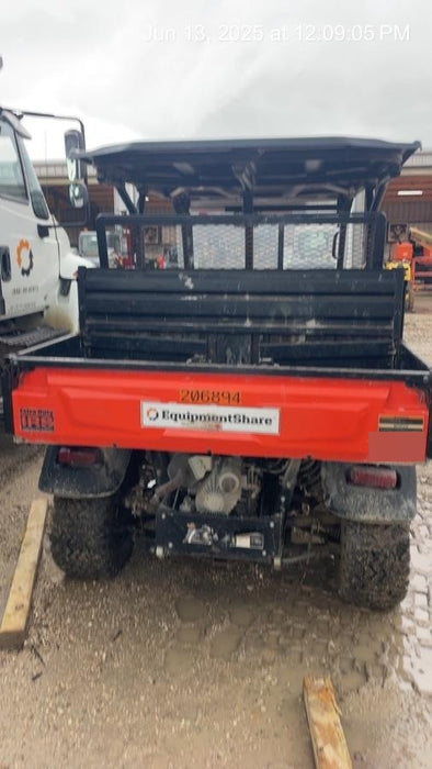 2022 Kubota RTV-X1140W-H Plastic Canopy, Windshield Acrylic Clear, LED Strobe Light, Wire Harness Kit, Back up Alarm