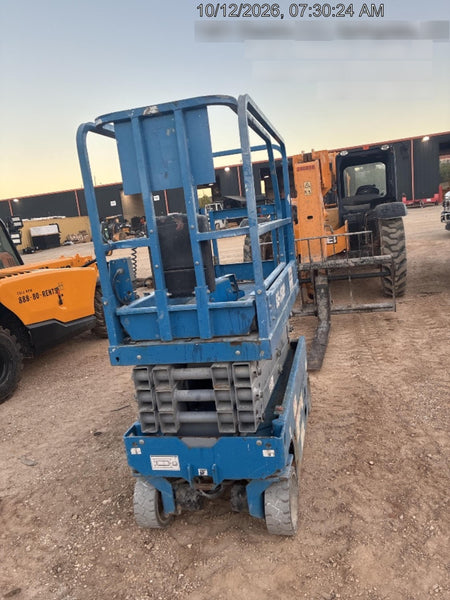 2020 Genie GS-1930 Solid Non Marking Tires, Beacon, Folding rails with half height swing gate