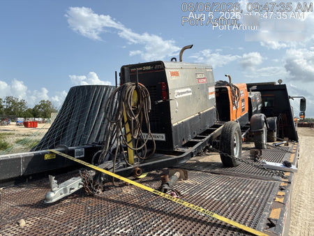 2019 Lincoln Electric Vantage 322 Welder Ready-Pak 3, Two wheel trailer, Fender and Light kit, Cable Rack