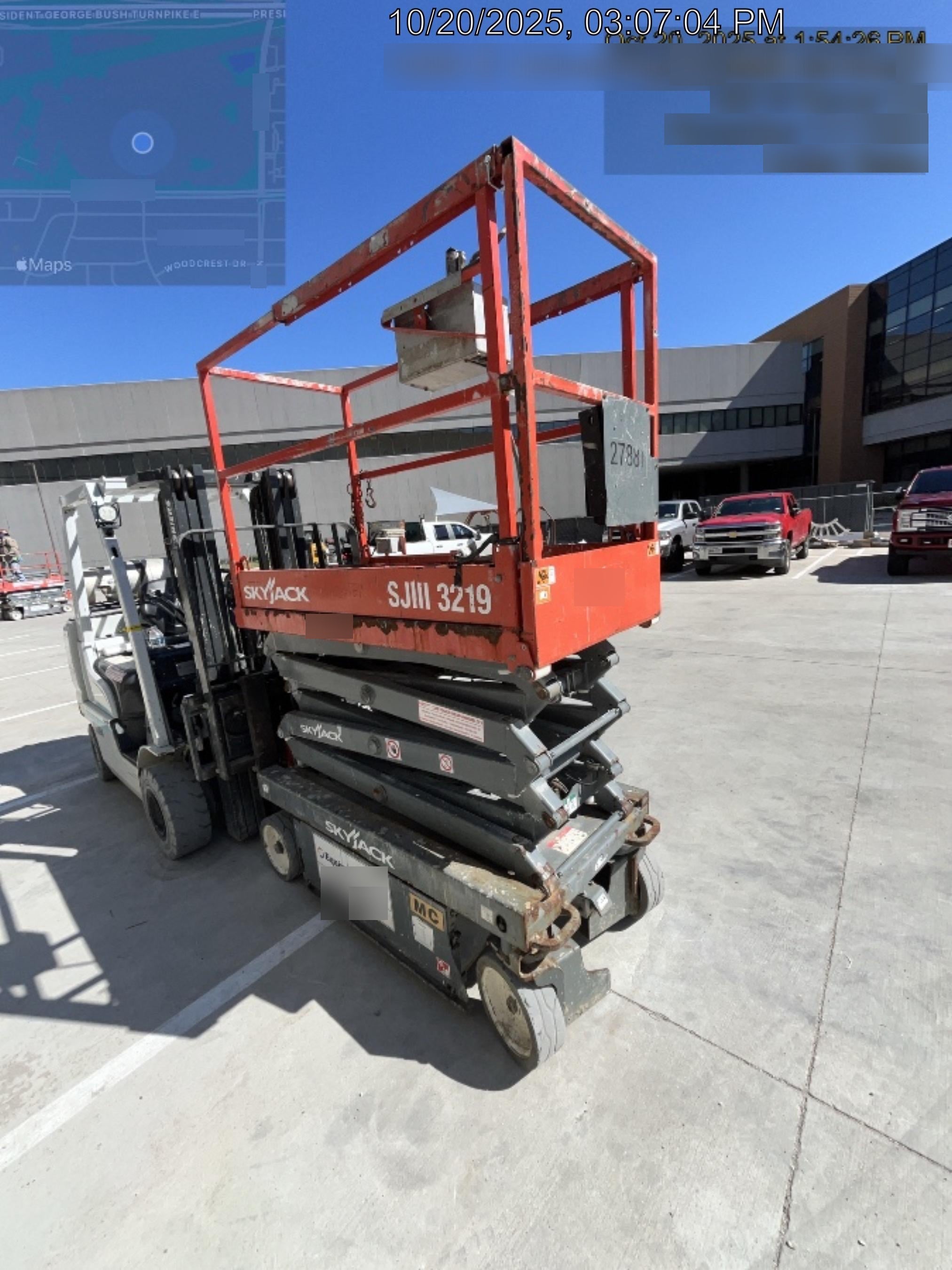 2019 Skyjack SJIII-3219 Standard Options