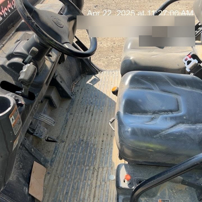 Kubota RTV-X1140W-H Plastic Canopy, Windshield Acrylic Clear, LED Strobe Light, Wire Harness Kit, Back up Alarm