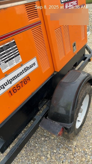 2021 Lincoln Electric Vantage 549X Ready Pak 3, ORANGE (includes trailer, cable rack, fender light kit)