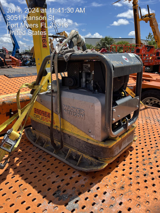 2024 Wacker Neuson DPU5545Heh Vibration Plate DPU 5545Heh US, Diesel,