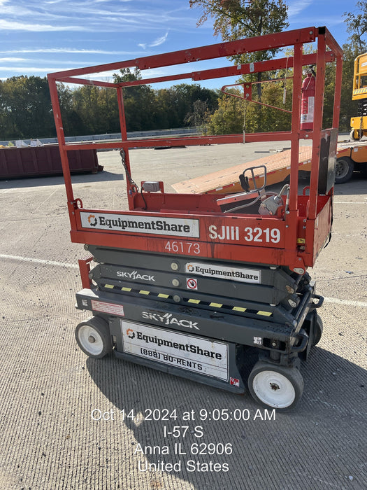2019 Skyjack SJIII-3219 Standard Options, Trojan Batteries