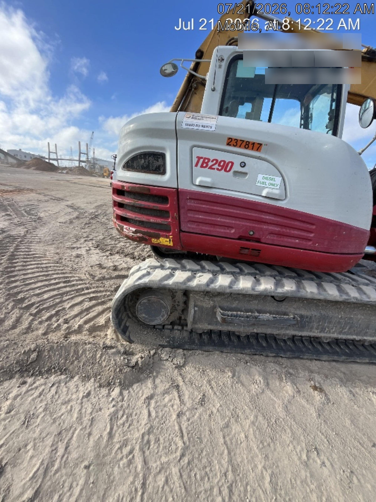 2022 TAKEUCHI TB290-CR