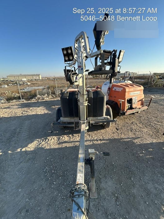 2024 Wanco WLTT-4MM4K Diesel, Deep Sea Controller, Shore Power Plug, Auto Start, (4) 350W LED Floodlights, 4kW Generator, 60 Gal Fuel Tank, 2" Ball, T3