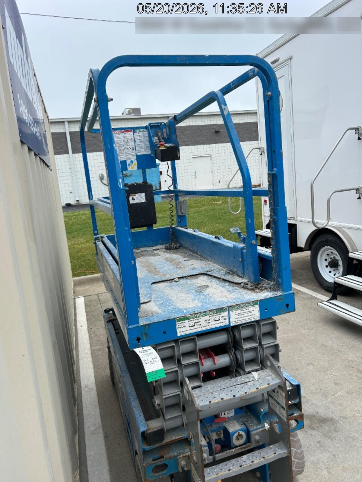 2019 Genie GS-1930 Fixed Rails with Chain Entry