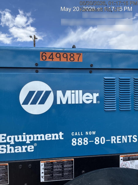 2026 MILLER ELECTRIC BIG BLUE 400