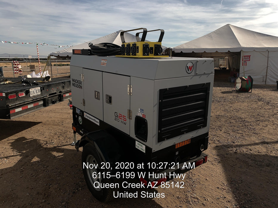 2020 WACKER NEUSON G25