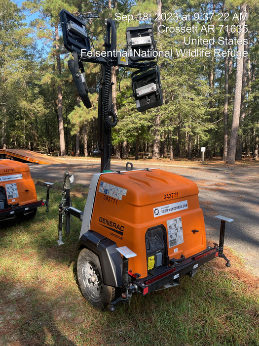 2023 Generac MLT2 Diesel, Flex Switch 120V Input, Powerzone Controller, (4) 320W LED Lights, 4kW Generator, 39.9 Gal Fuel Tank, 2" Ball, T3