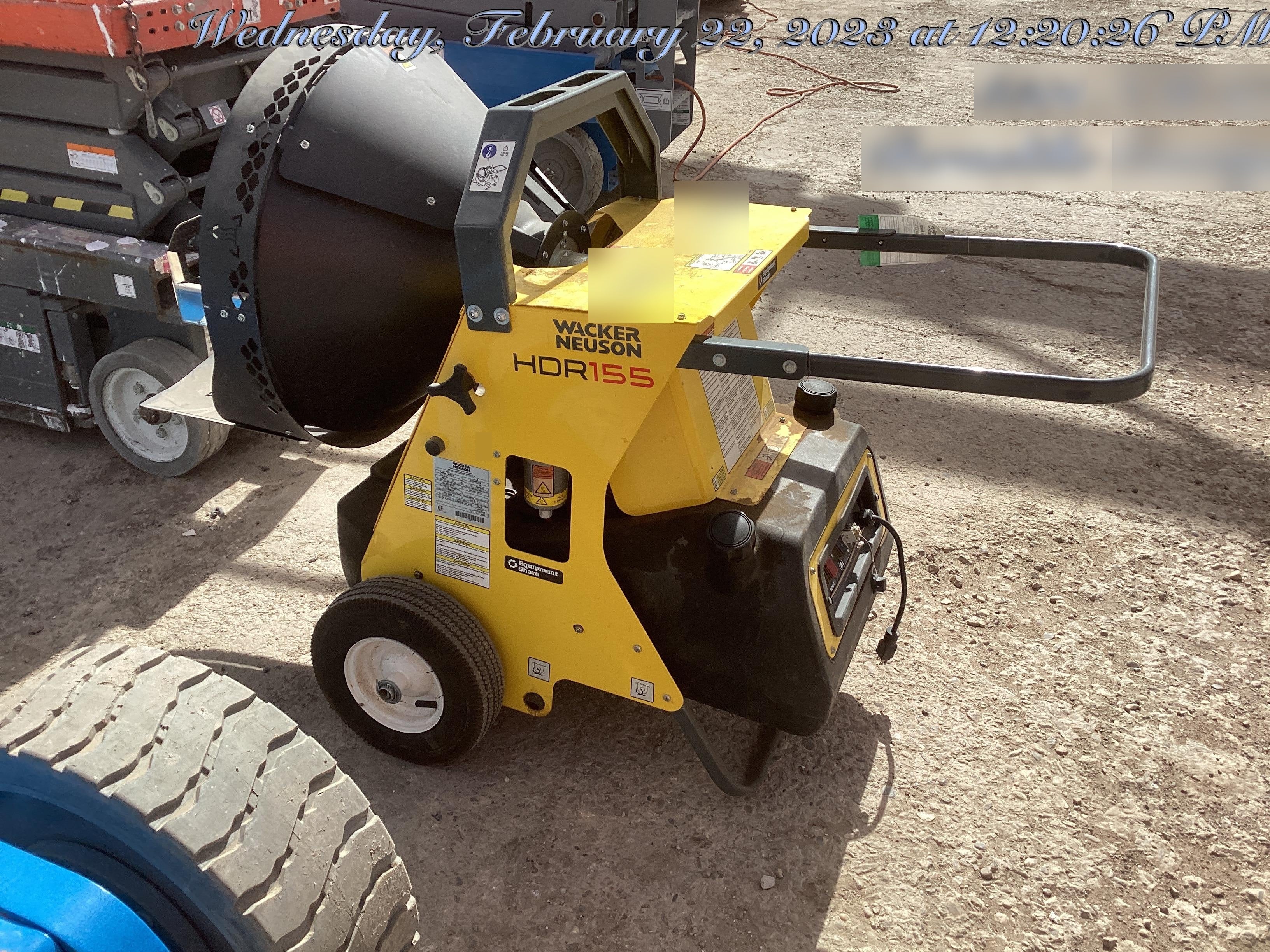 2018 WACKER NEUSON HDR 155