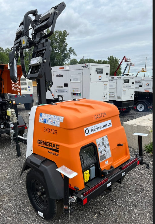 2023 Generac MLT2 Diesel, Flex Switch 120V Input, Powerzone Controller, (4) 320W LED Lights, 4kW Generator, 39.9 Gal Fuel Tank, 2" Ball, T3