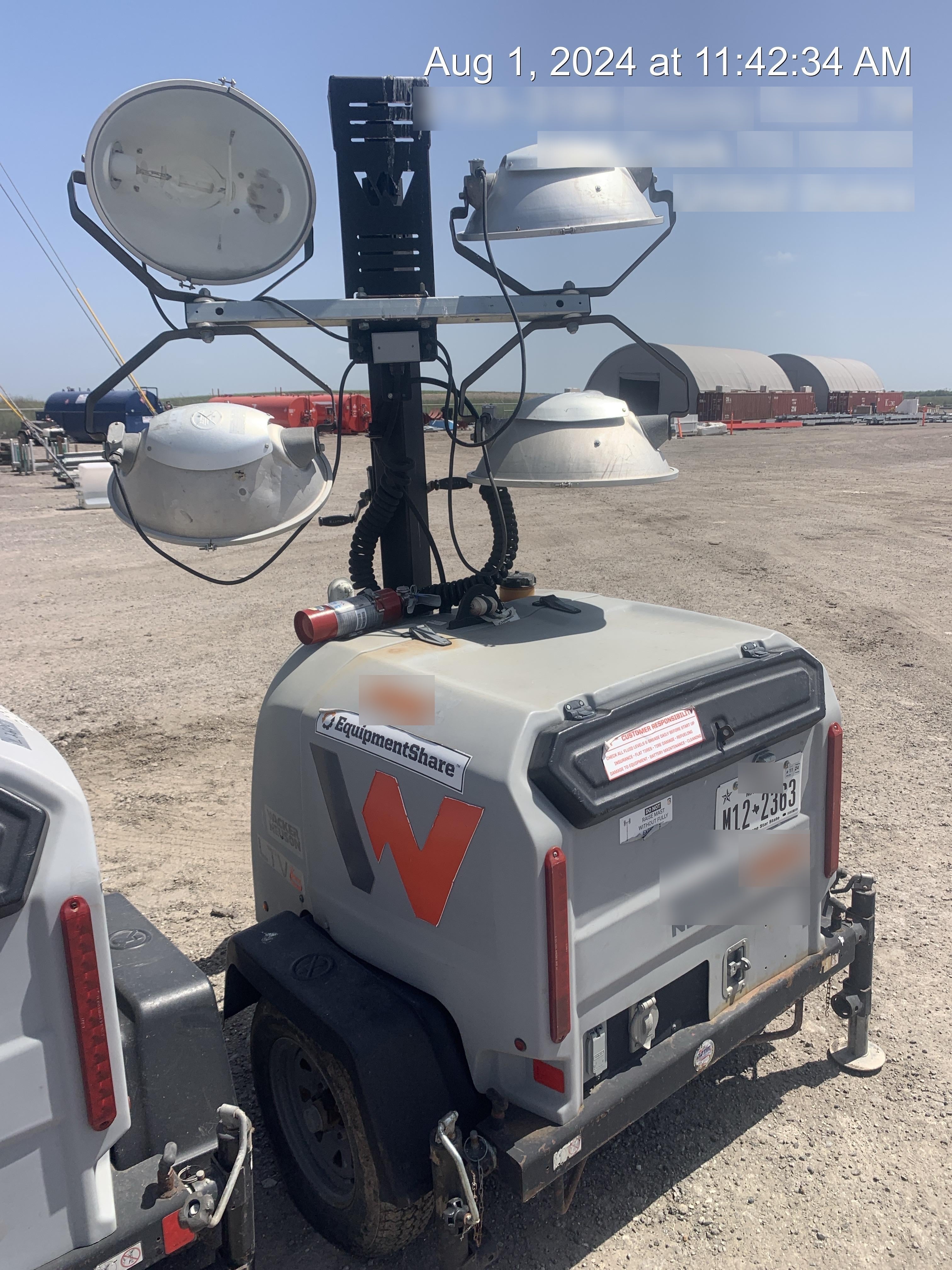 2019 Wacker Neuson LTV6L-MH Standard Options, ES Track Hardware, Fuel Level Sensor