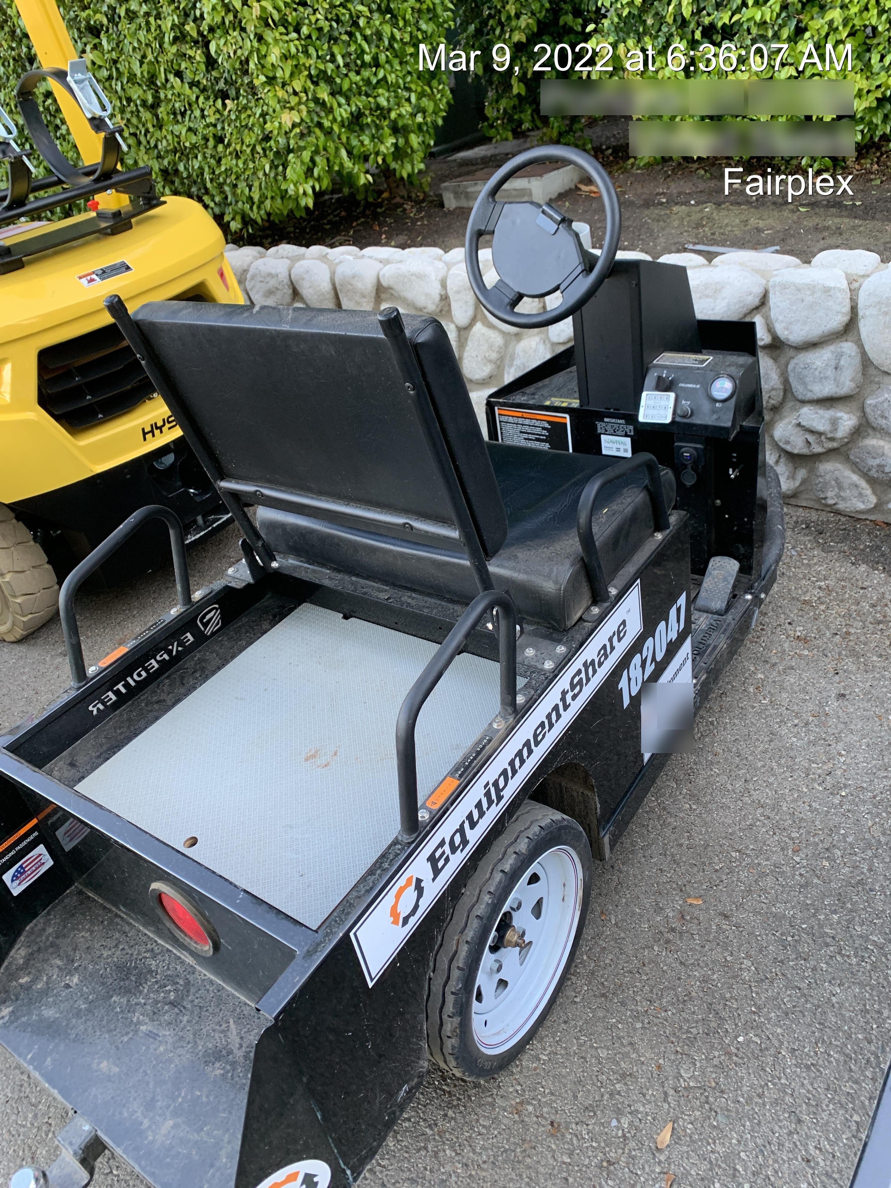 2021 Expeditor Expeditor 3 wheel Expeditor, Steering Wheel, Solid Non marketing tires, Ball Hitch, Front bumper, Painted Black