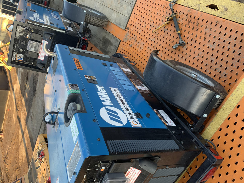 2020 Miller Electric BIG BLUE 400 Trailer Mounted Welder