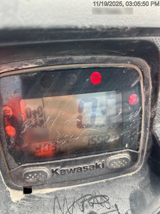 2019 Kawasaki Mule PRO-DXT Movement Alarm, Beacon, Hard Top, ES Track Hardware