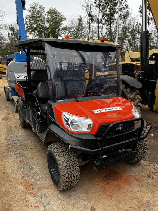 2021 Kubota RTV-X1140W-H Plastic Canopy, Windshield Acrylic Clear, LED Strobe Light, Wire Harness Kit, Back up Alarm