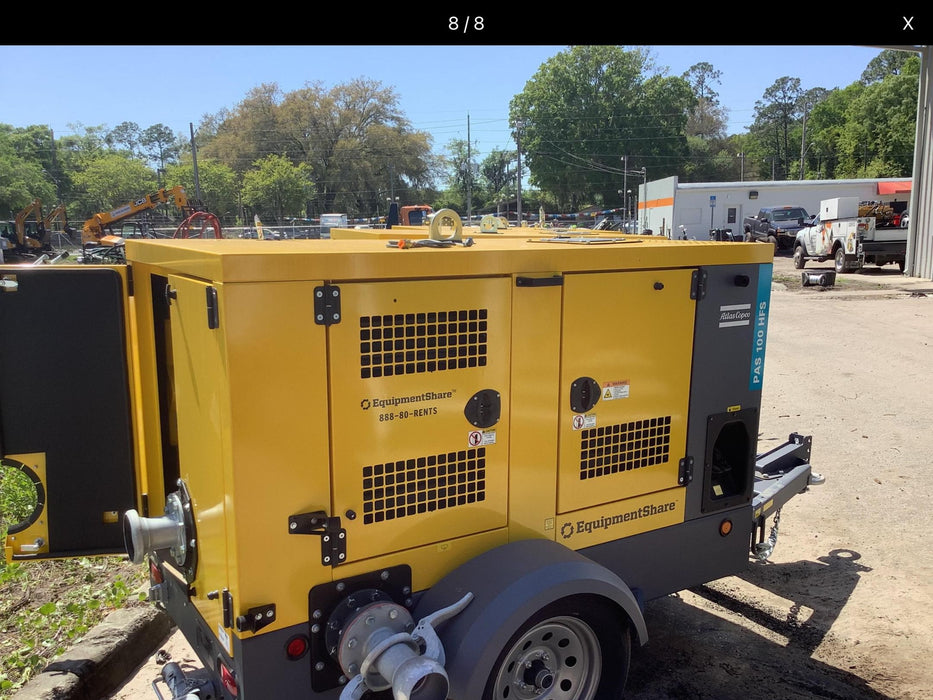 2021 ATLAS COPCO PAS 100 HF CS Enclosed