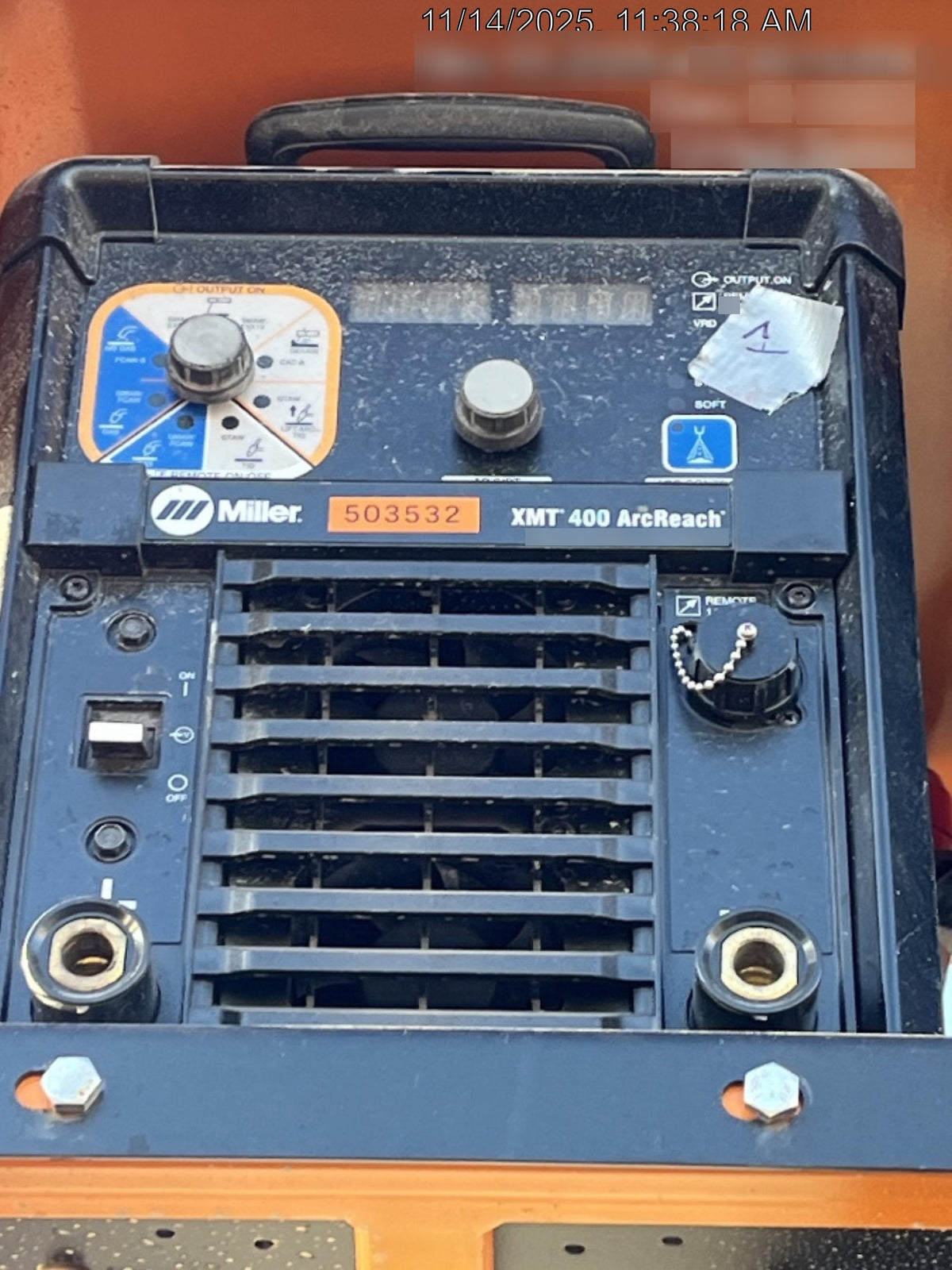 2025 MILLER ELECTRIC XMT 400