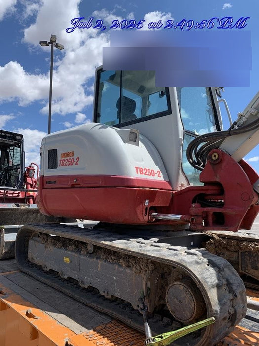 2021 TAKEUCHI TB250-2C
