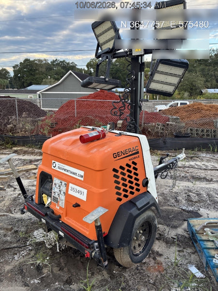 2023 Generac MLT2 Diesel, Flex Switch 120V Input, Powerzone Controller, (4) 320W LED Lights, 4kW Generator, 39.9 Gal Fuel Tank, 2" Ball, T3